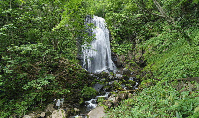 小野川不動瀑布